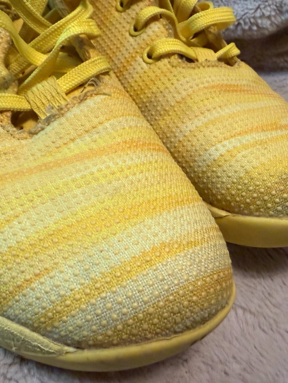 Men's No Bull Training Sneakers Yellow White 11.5 - Picture 2 of 9